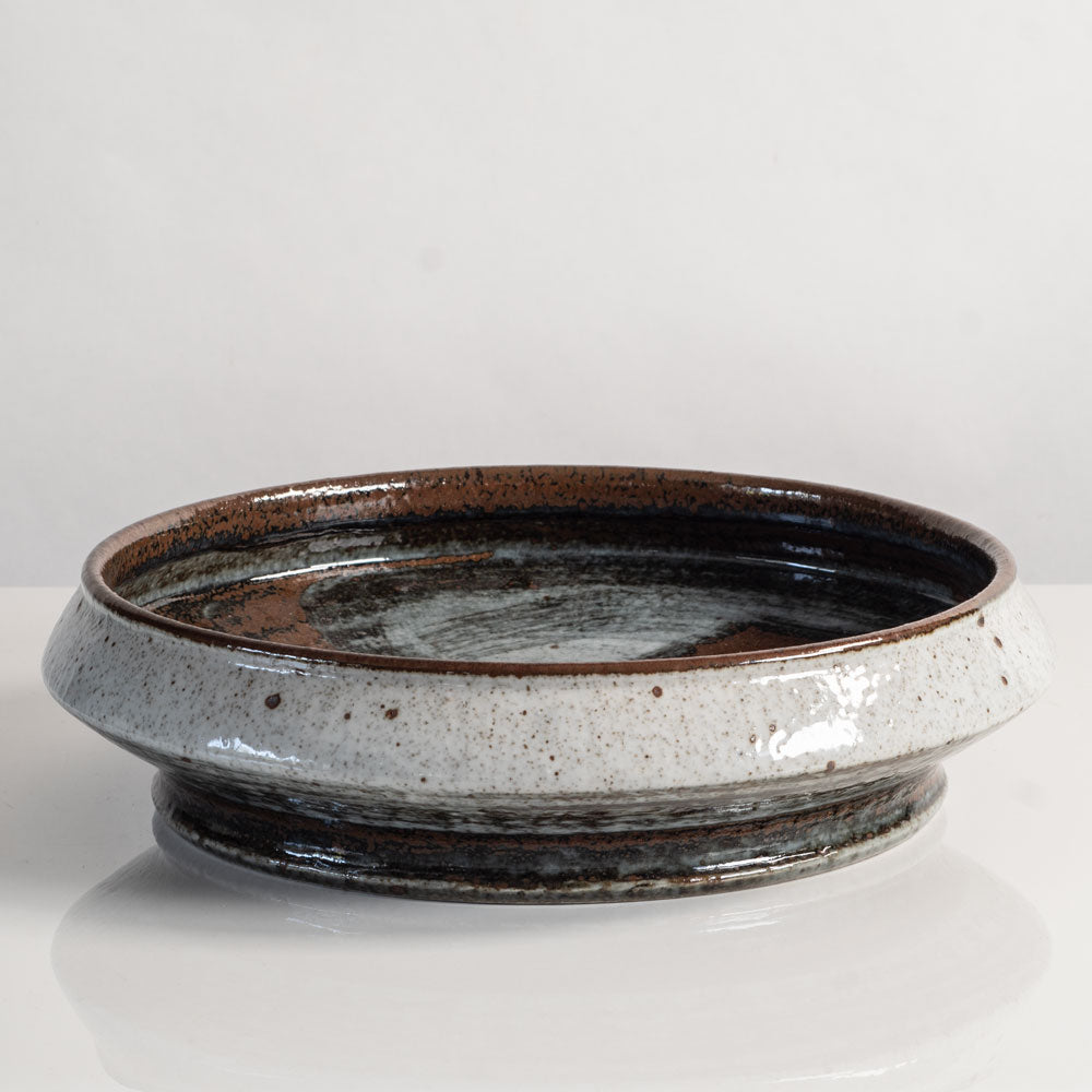 Rörstrand Drejar Gruppen large bowl with abstract illustration M4172
