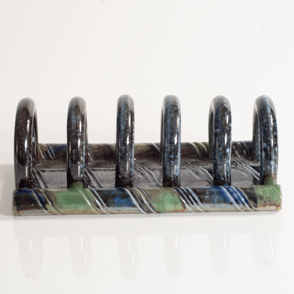 Jane Hamlyn, UK, ceramic "toast rack" L3987