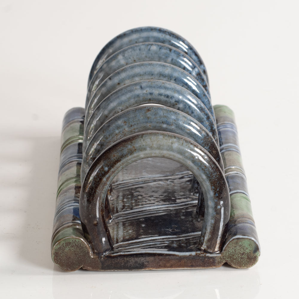 Jane Hamlyn, UK, ceramic "toast rack" L3987