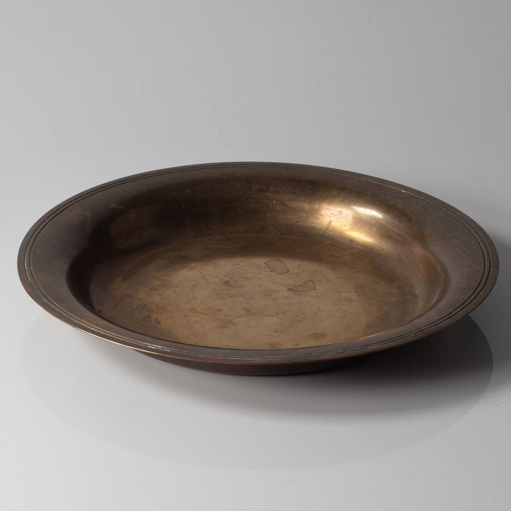 Holger Fridericias, HF Ildfast, Denmark, bronze dish K2387