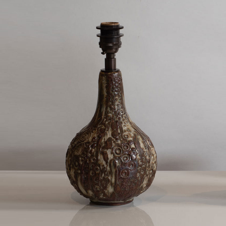 Jorgen Mogensen, Denmark, stoneware lamp with Sung glaze M4280