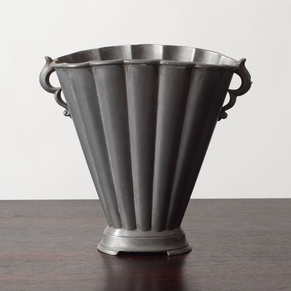 Just Andersen, Denmark, handled vase in pewter K2515