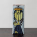 Stig Lindberg for Gustavsberg, Sweden,  "Karneval" earthenware vase K2093