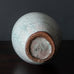 Otto Meier, Germany, unique stoneware vase with light blue crackle glaze H1505
