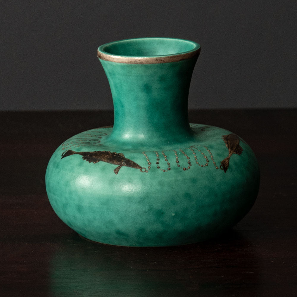 Group of Argenta vases by Wilhelm Kåge for Gustavsberg, Sweden