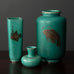 Group of Argenta vases by Wilhelm Kåge for Gustavsberg, Sweden