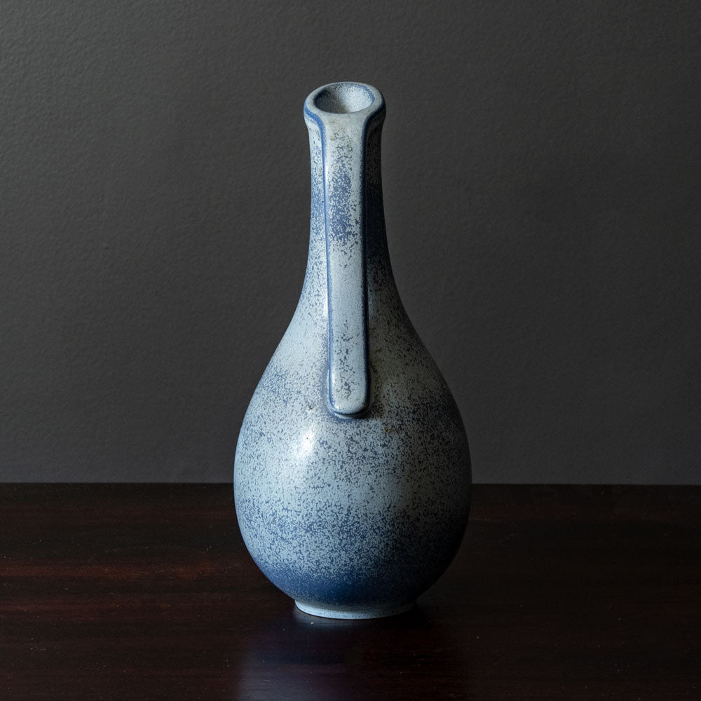 Gunnar Nylund for Rörstrand, Sweden, jug with matte blue glaze J1085