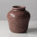 Patrick Nordstrom, own studio, Islev, Denmark, vase with pink and brown glaze K2471