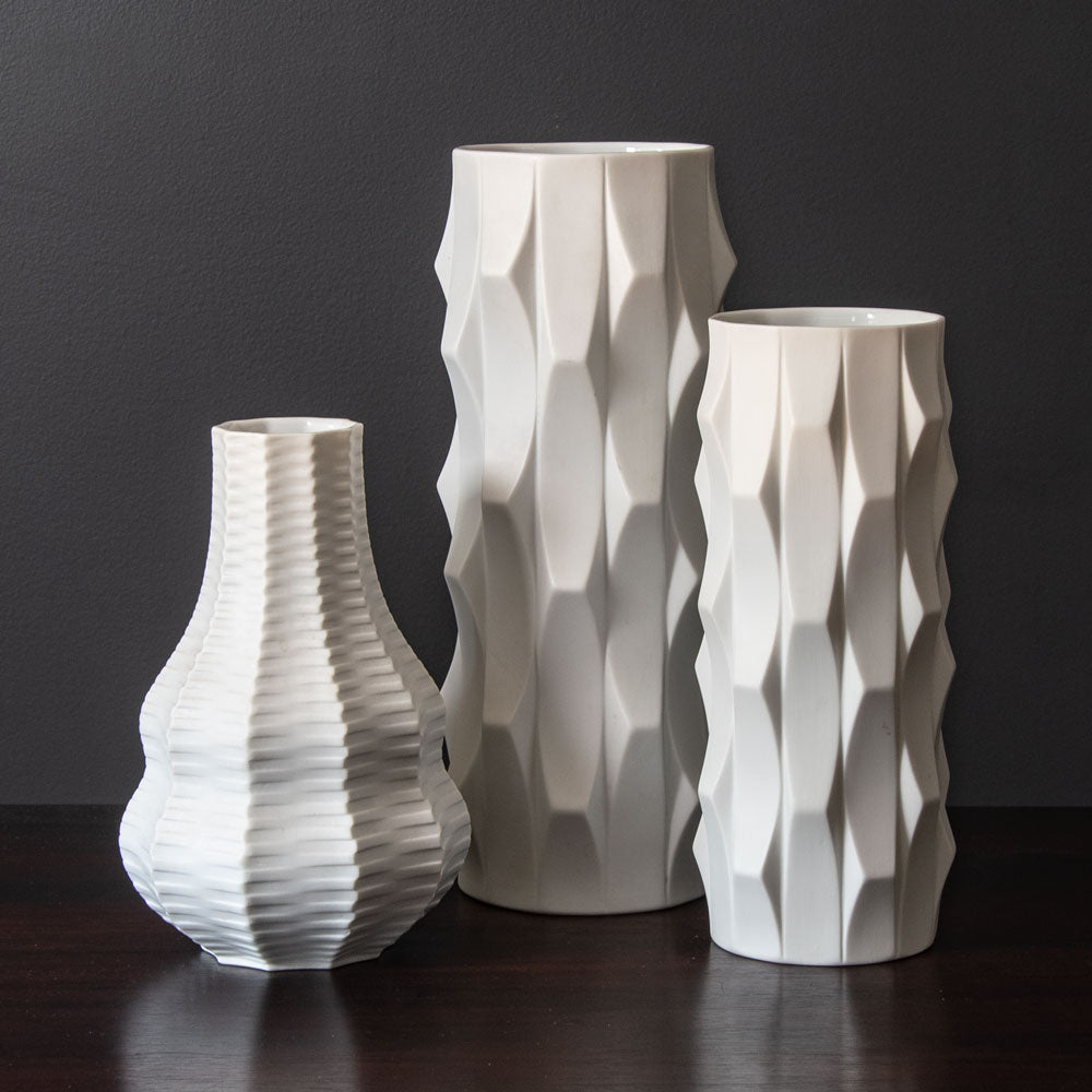 Three "Archais" vases by Hutschenreuther