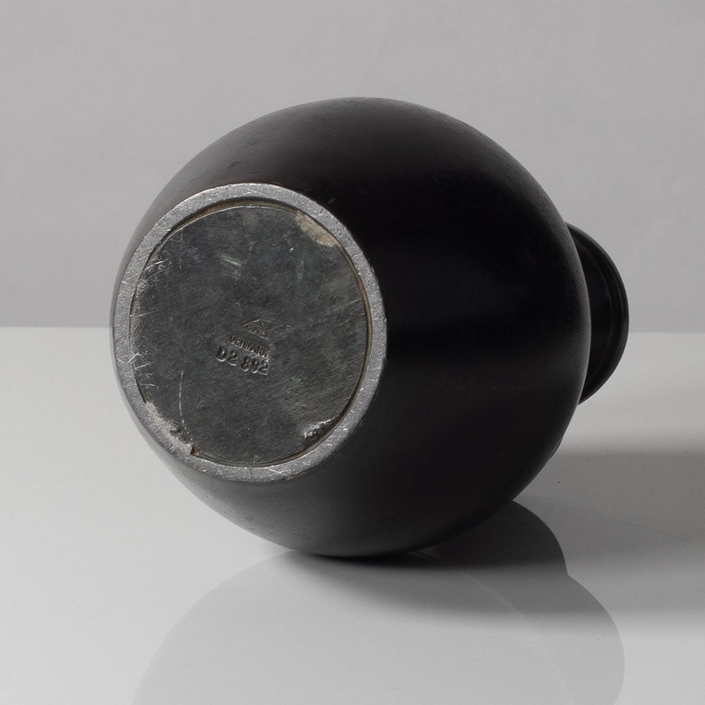 Just Andersen, Denmark, vase in disko metal L3219