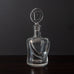 Erik Hoglund for Boda Åfors large decanter in clear glass J1366