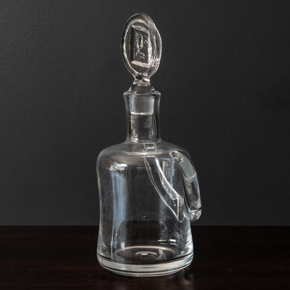 Erik Hoglund for Boda Åfors large decanter in clear glass J1366