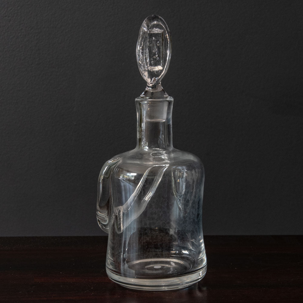 Erik Hoglund for Boda Åfors large decanter in clear glass J1366