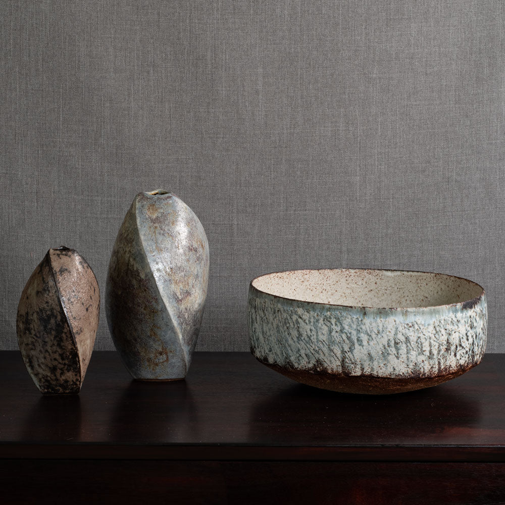Group of vessels by Chris Carter, UK