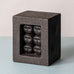 Rolf Overberg, Germany, stoneware cube with tiny owls J1118
