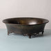Just Andersen, Denmark, large bronze footed bowl J1335