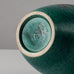 Wilhelm Kåge for Gustavsberg, Sweden "Argenta" vase with fish illustration in silver L3173