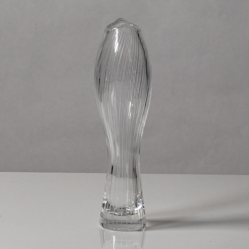 Tapio Wirkkala for Iittala, Finland, Glass Foal's Foot vase L3209