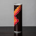 Natalie Sapone for Rosenthal, Germany, cylindrical porcelain vase with brown, orange and red glaze H1422