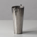 CG Hallberg, Sweden, pewter handled vase L3204