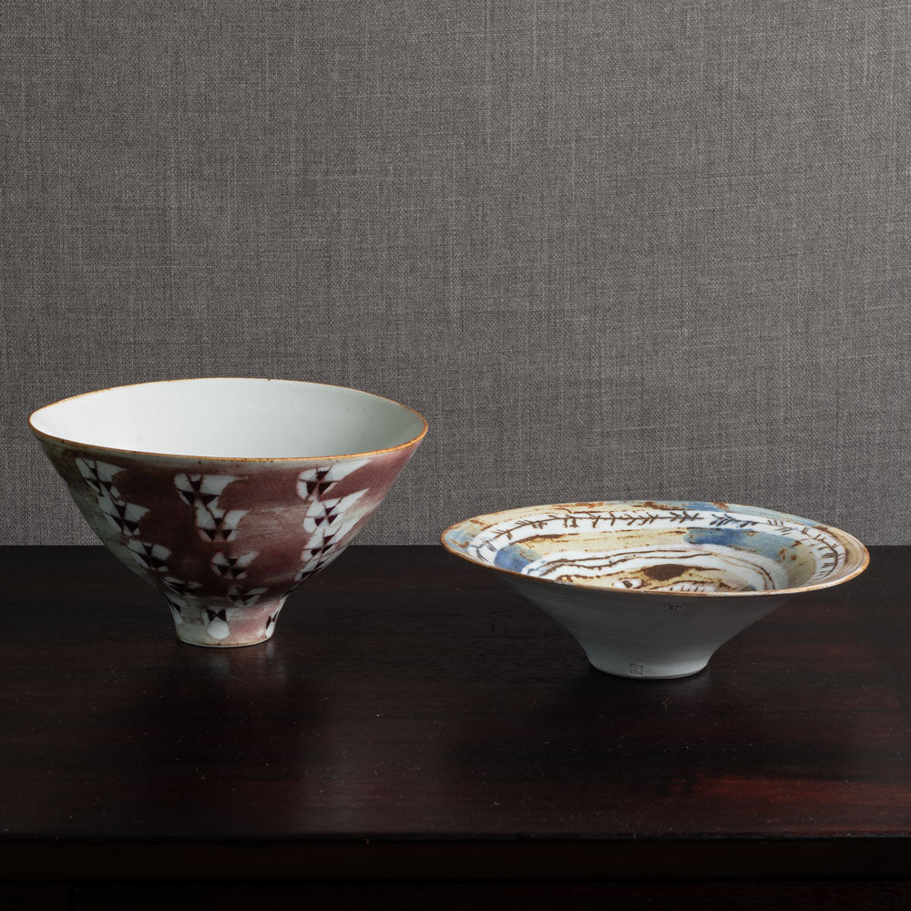 Two bowls by Marianne de Trey, UK