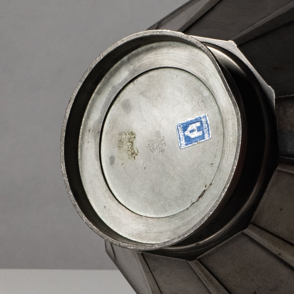 CG Hallberg, Sweden, pewter footed bowl L3097