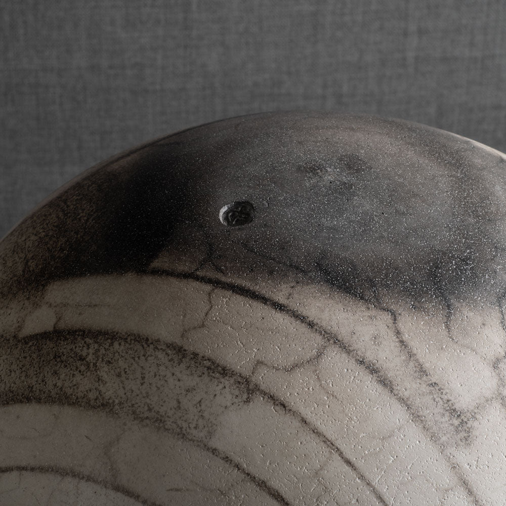 David Roberts, own studio, UK, very large unique stoneware vase M4301