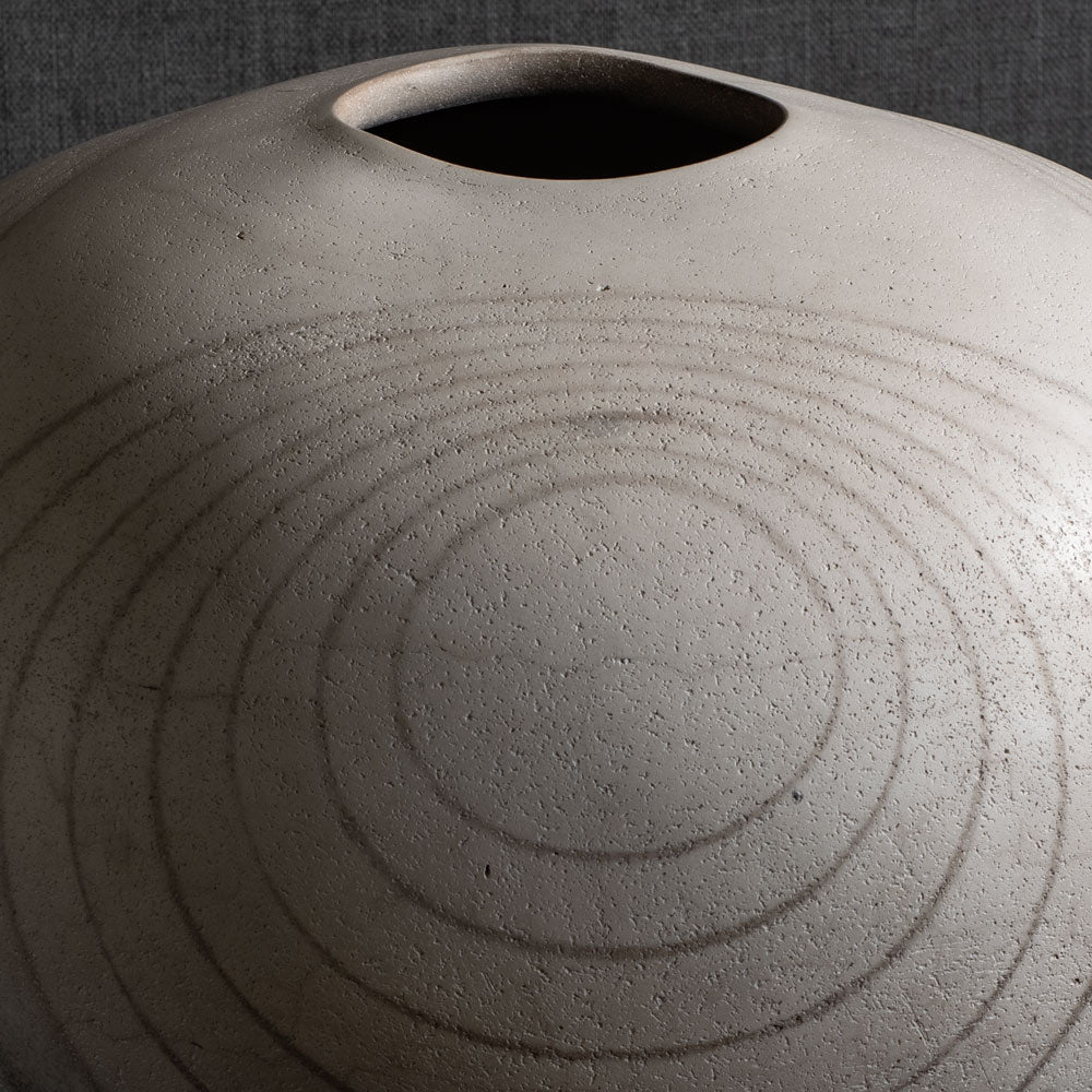 David Roberts, own studio, UK, very large unique stoneware vase M4301