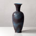 Gunnar Nylund for Rorstrand, Sweden, stoneware vase with blue and purple glaze K2301