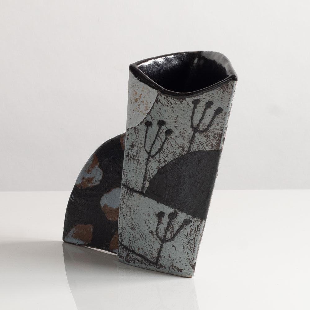 John Maltby, UK, unique stoneware pitcher M4339