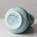 Josef Ekberg for Gustavsberg, Sweden, unique carved art nouveau stoneware vase L3094