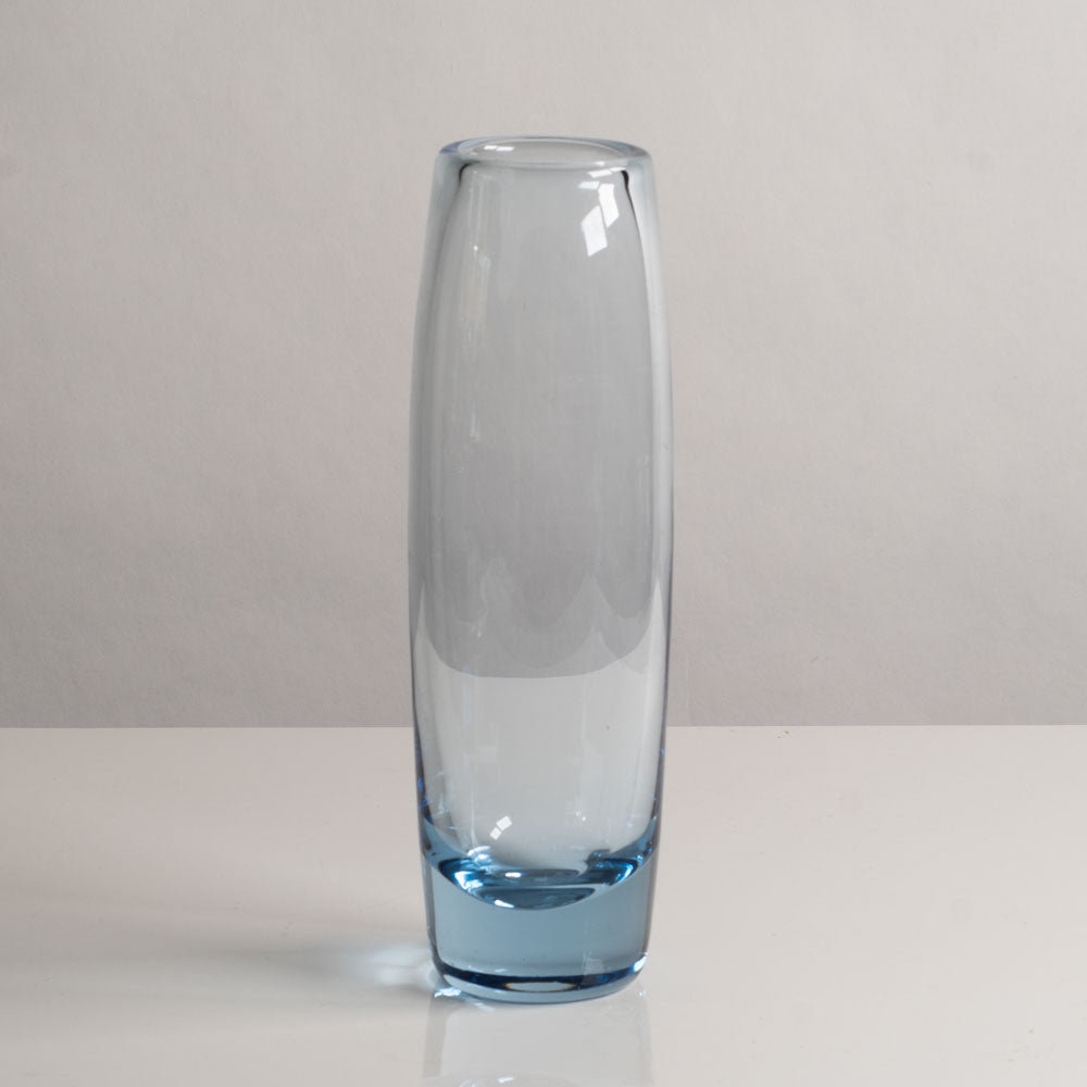 Per Lutken for Holmegaard, Denmark, vase in pale blue glass M4171