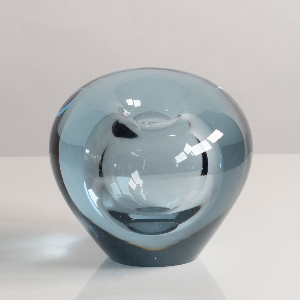 Per Lutken for Holmegaard, Denmark, vase in pale blue glass M4170