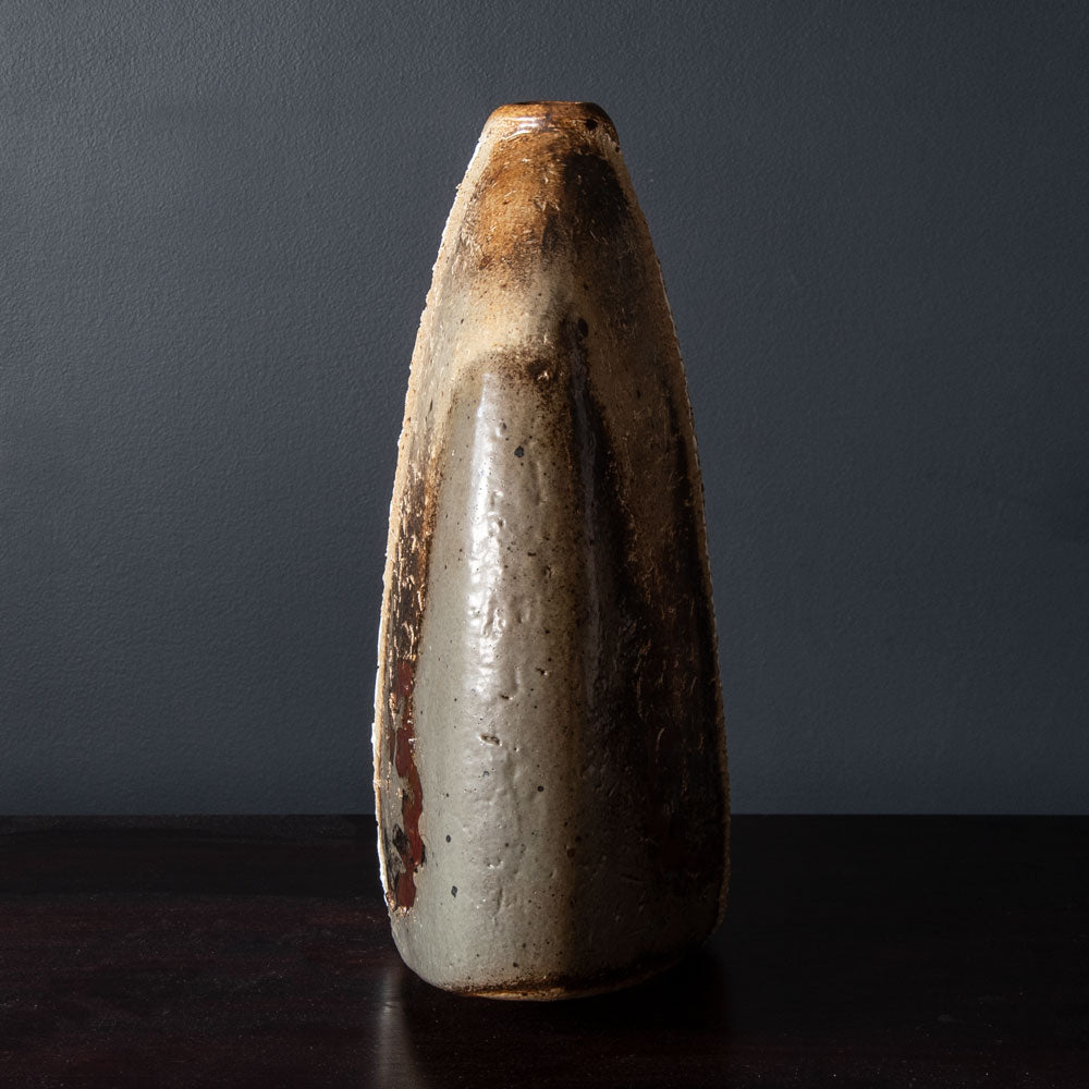 Gerald Weigel, Germany, large form with brown glaze J1205