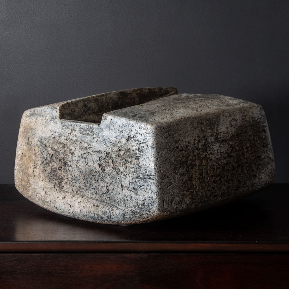 Gerald Weigel, own studio, Germany, very large sculptural vessel J1214