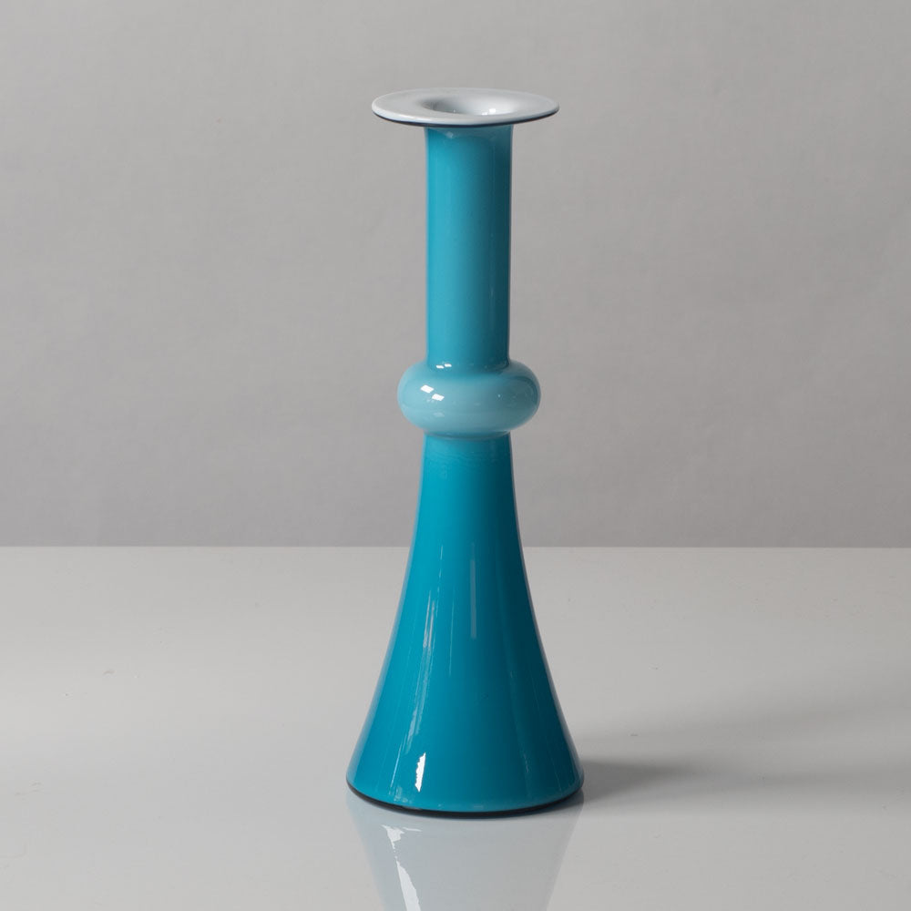 Group of blue Carnaby vases by Per Lutken for Holmegaard