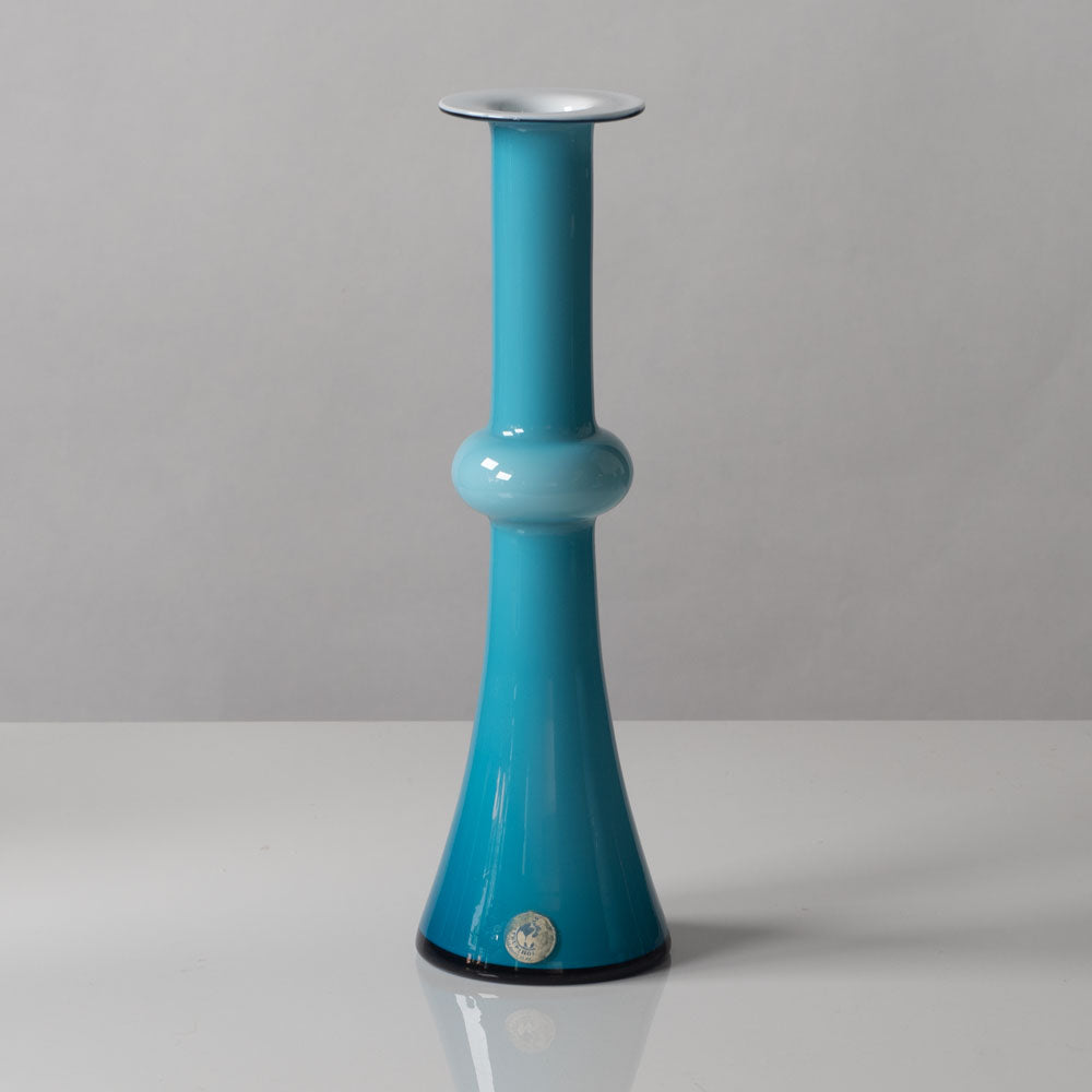 Group of blue Carnaby vases by Per Lutken for Holmegaard