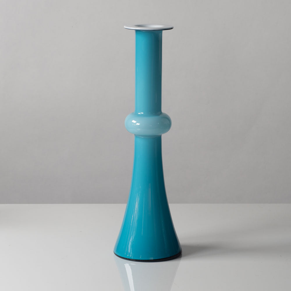 Per Lutken for Holmegaard, Denmark, "Carnaby" candlestick vase L3278