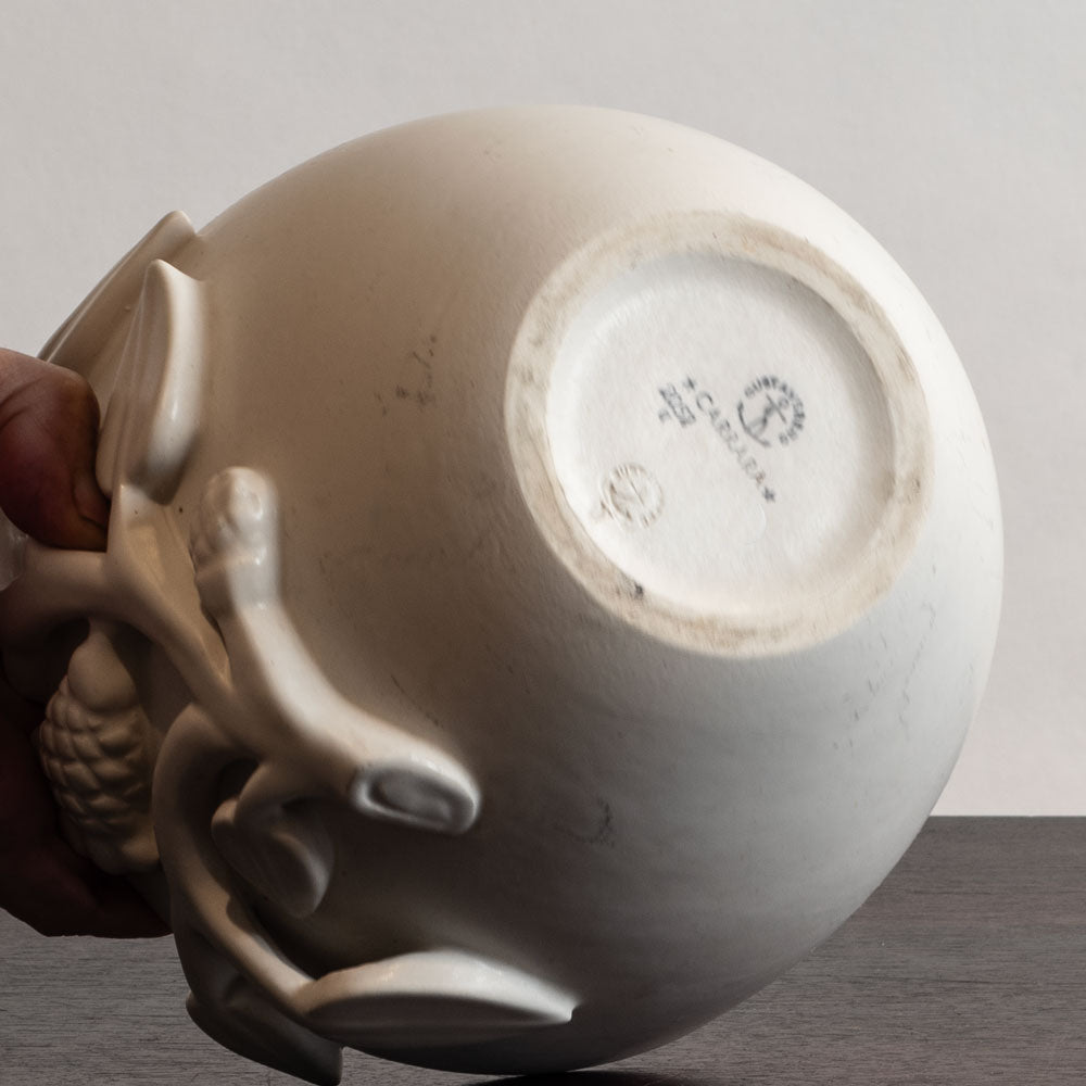 Wilhelm Kåge for Gustavsberg, Sweden, stoneware "Carrara" bowl M4247