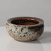 Carl Harry Stålhane for Designhuset, Sweden, stoneware bowl  with brown glaze L3221