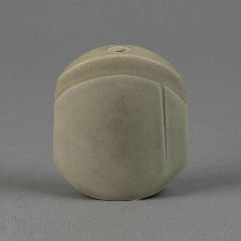 Two flattened vases by Ursula Scheid, Germany