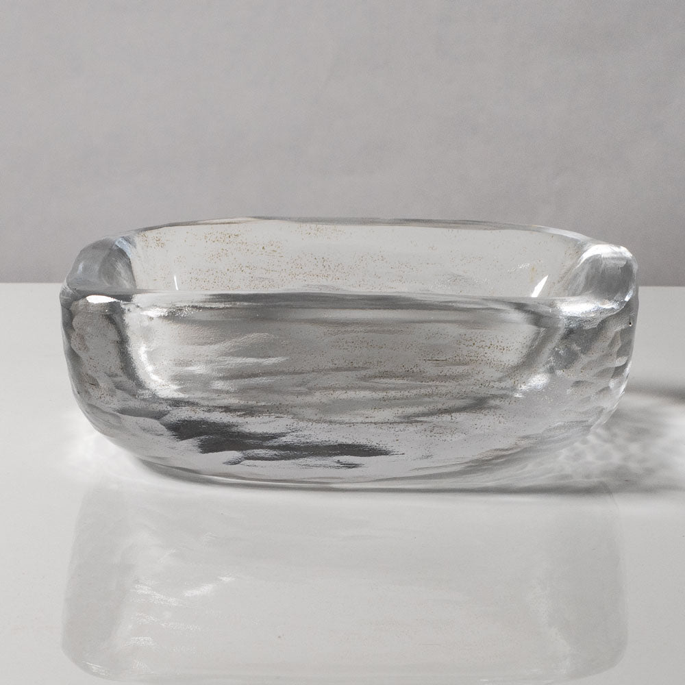 Vicke Lindstrand frosted glass bowl for Orrefors J1660
