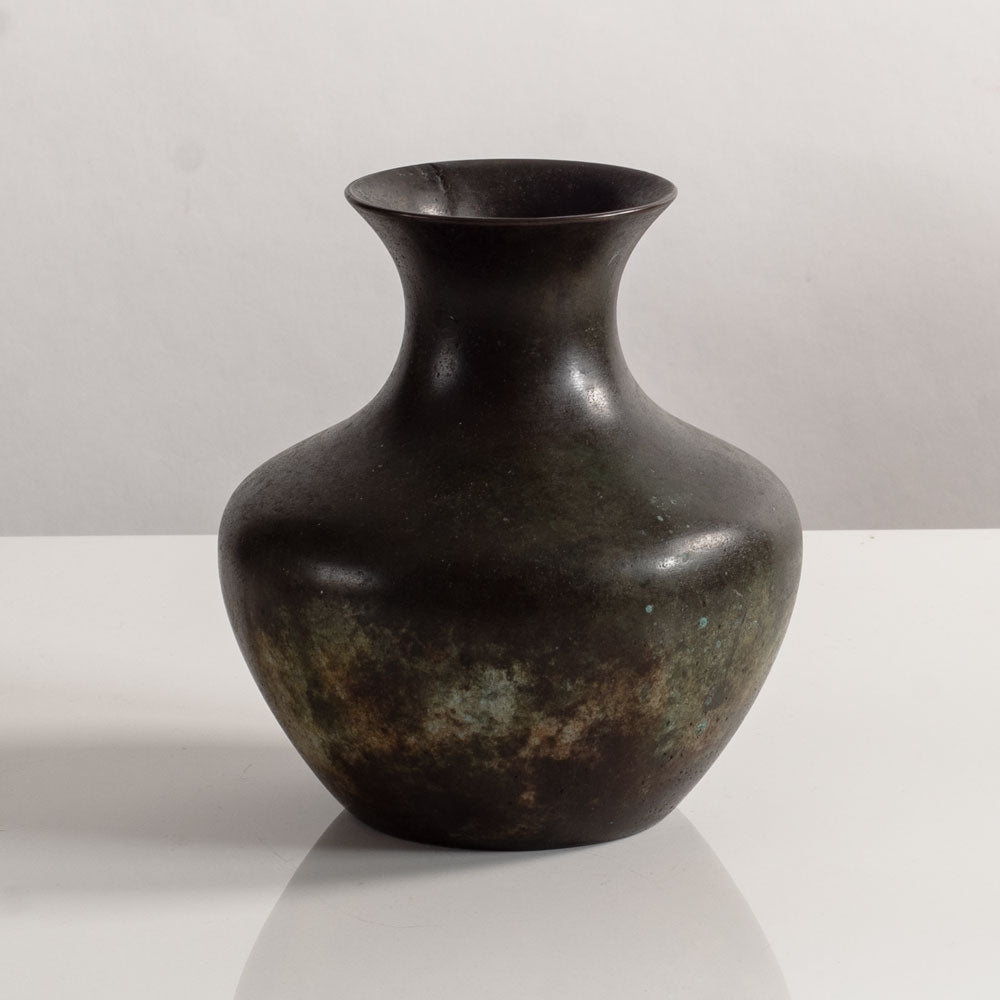 Just Andersen for GAB, Sweden, bronze vase, 1930s M5434