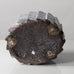 Hans Vangsø, Denmark, unique stoneware vase with volcanic glaze L3150