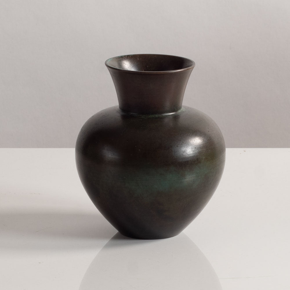 Just Andersen for GAB, Sweden, bronze vase, 1930s M5427