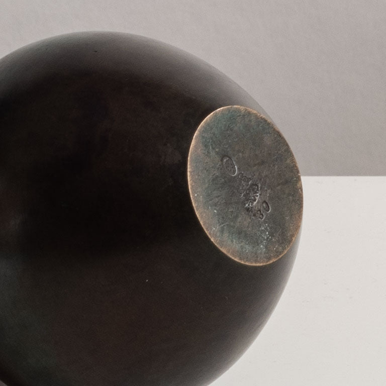 Just Andersen for GAB, Sweden, bronze vase, 1930s M5427