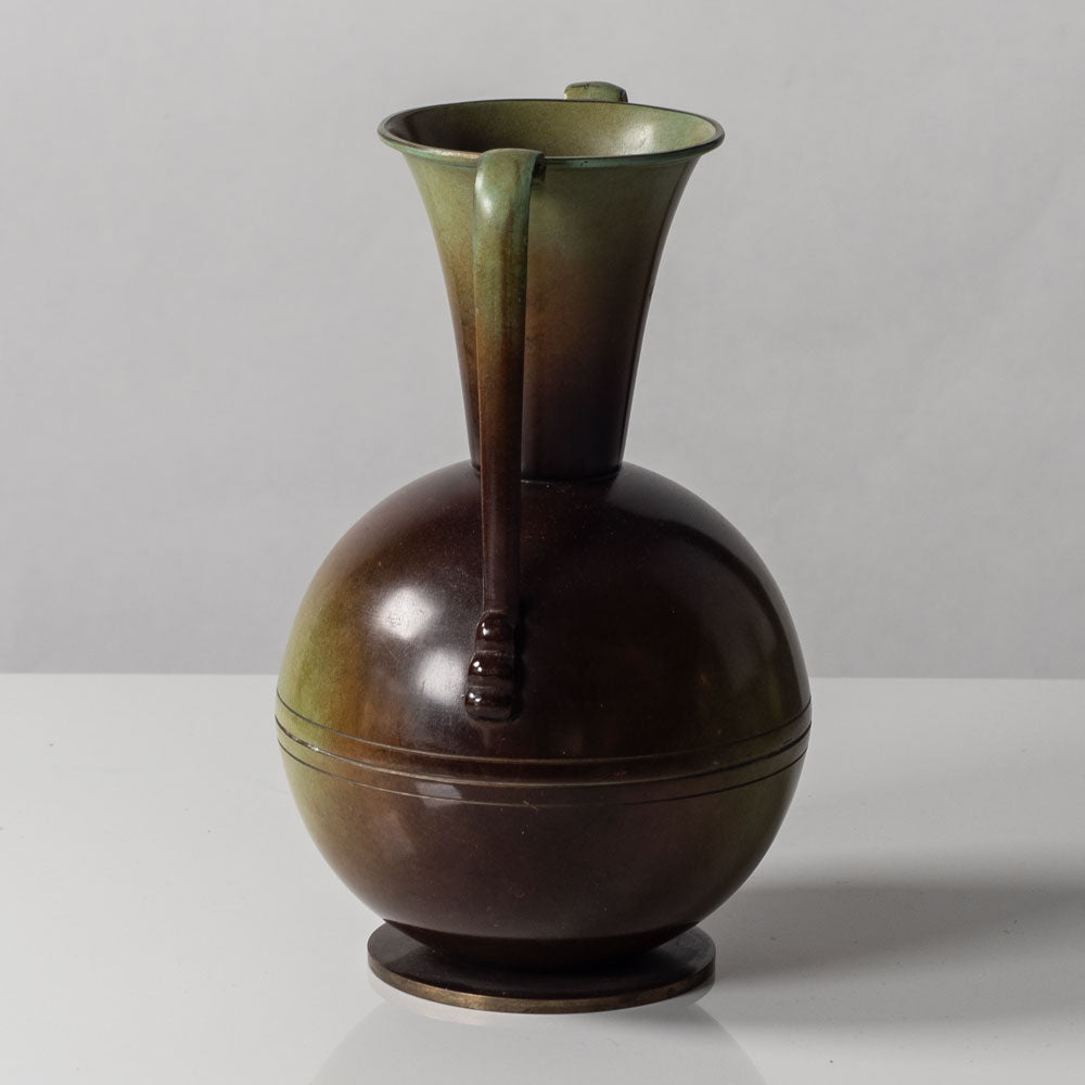 Ystad Brons, Sweden, bronze two-handled vase K2705