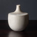 Two small white vases by Stig Lindberg for Gustavsberg, Sweden