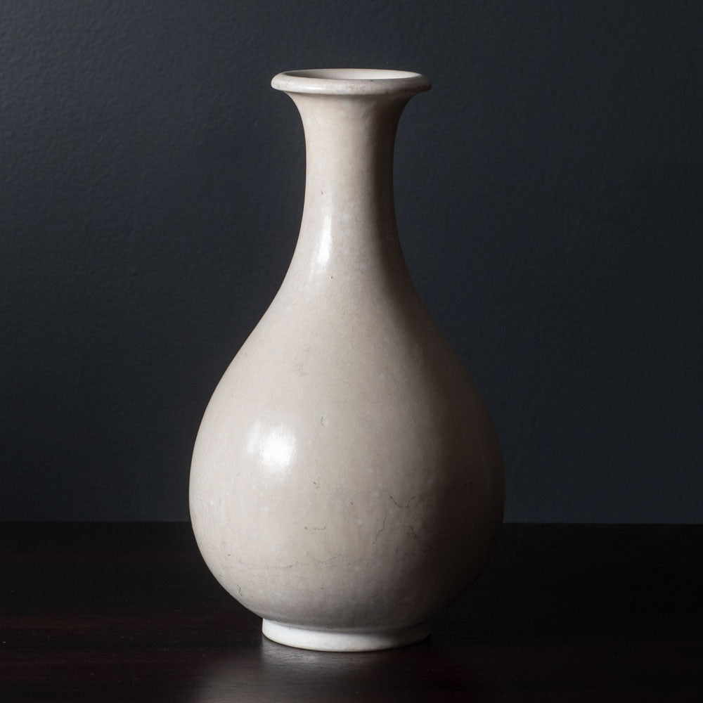 Group of stoneware vases with white glaze by Gunnar Nylund for Rörstrand