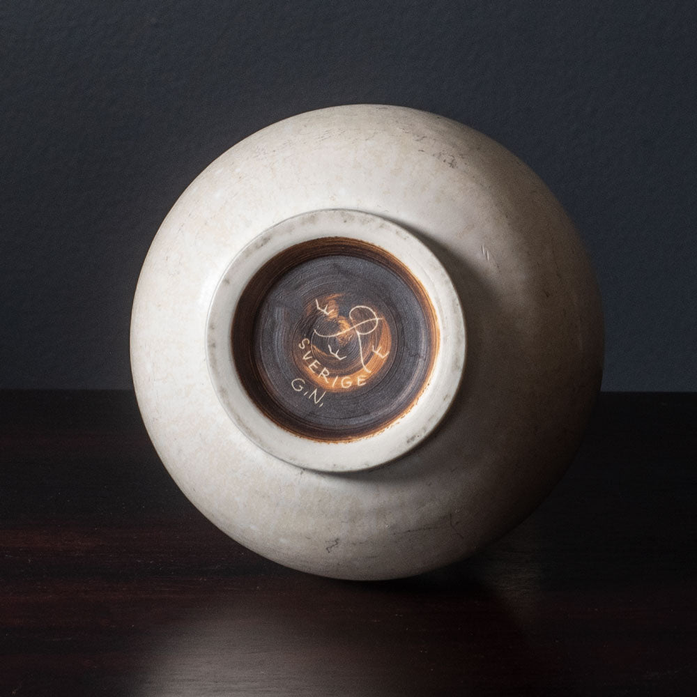 Gunnar Nylund for Rorstrand, Sweden, vase with matte white glaze J1378